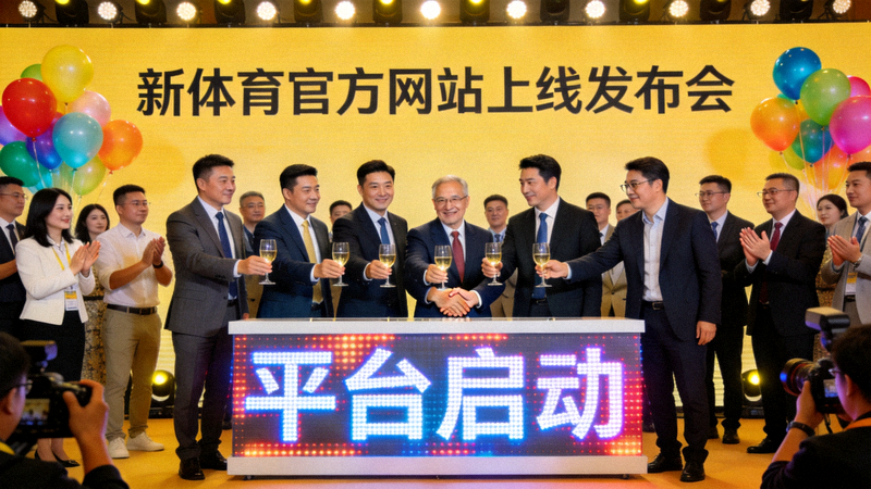 新体育官方网站上线发布会现场 - 各界嘉宾共同庆祝平台启动