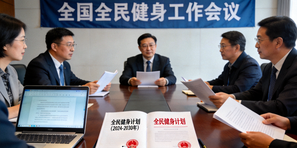 最新全民健身政策文件与相关会议现场图片 - 展示政策发布的重要性
