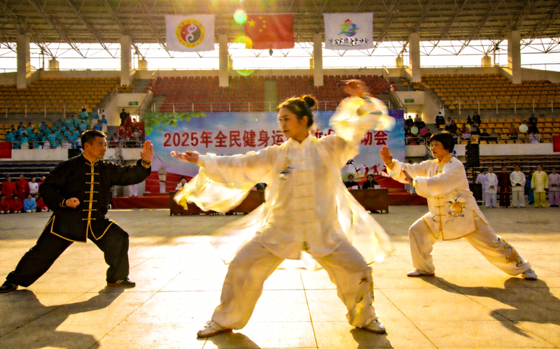 2025年全民健身运动会武术表演刚柔并济