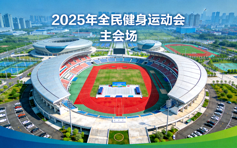 2025年全民健身运动会主会场全景俯瞰图