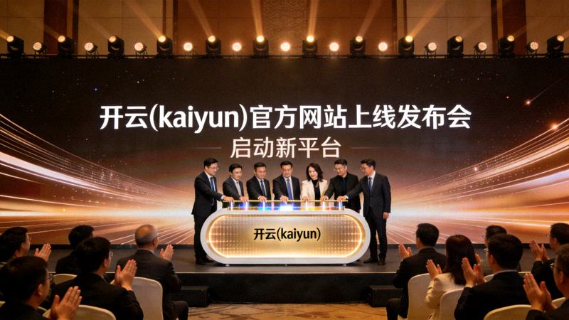 开云(kaiyun)官方网站上线发布会现场，嘉宾共同启动新平台