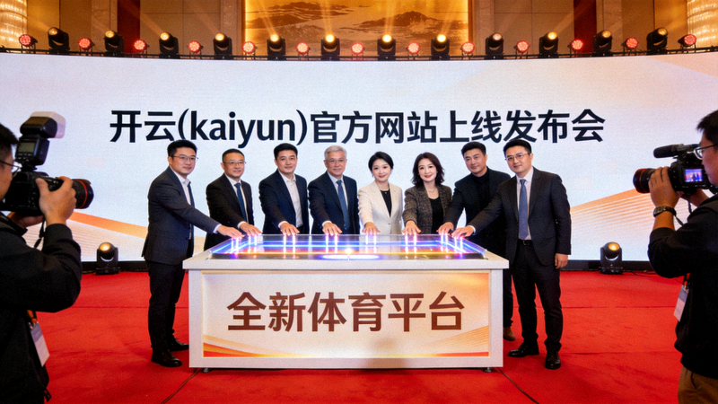 开云(kaiyun)官方网站上线发布会现场，嘉宾共同启动全新体育平台